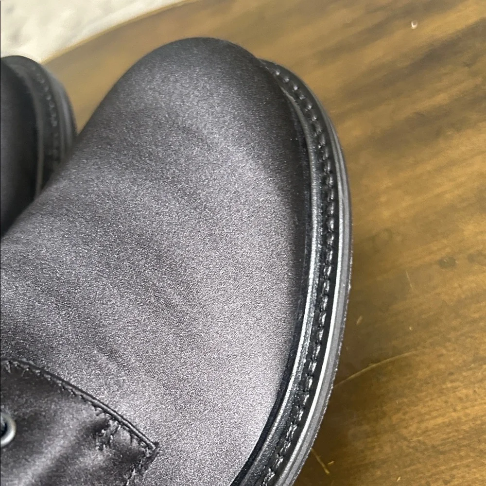 Ann Demeulemeester Black Men's Derby Lace-Up Shoes